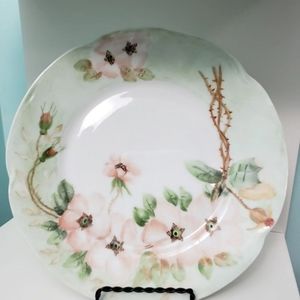Artist signed antique plate
